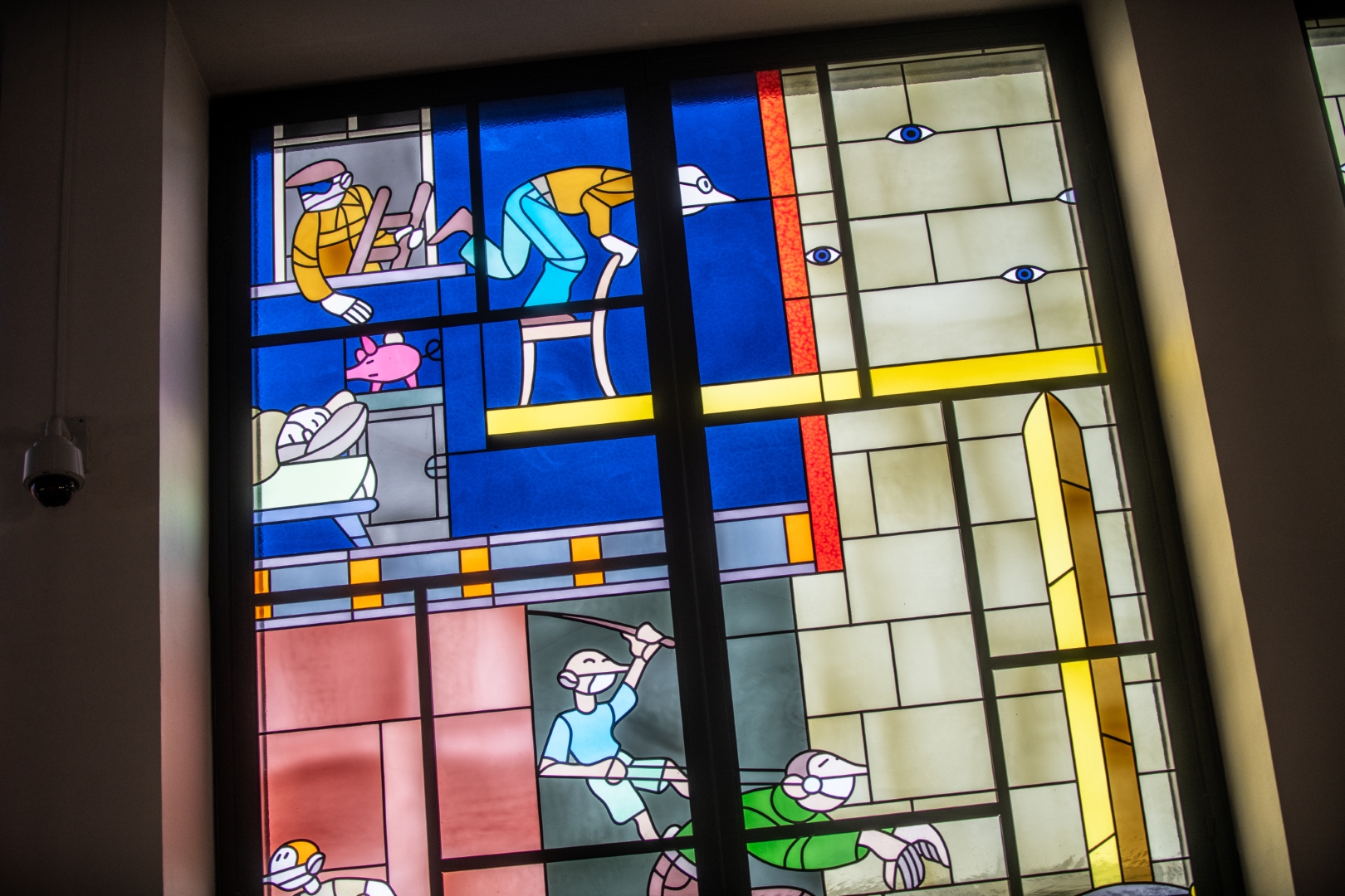 Glas In Lood+Rechtbank Kunst 2
